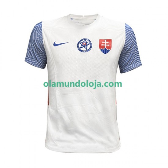Camisola Eslováquia Homem Equipamento Segundo 2022-2023 Manga Curta